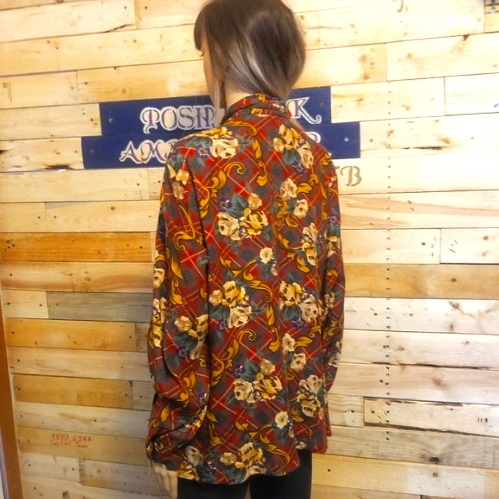 Vintage Pendleton Sophisticates Button Up Blouse - image 6